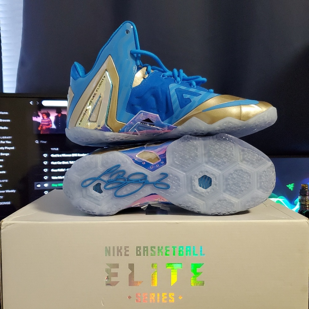 Lebron XI Elite Collection (Maison 3M Blue)